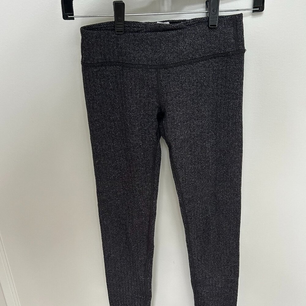 Ivivva Lululemon Girls Herringbone Leggings